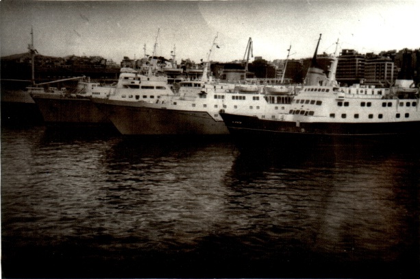 Порт Пирей, 11.01.1986. Фото Александра-Сочи