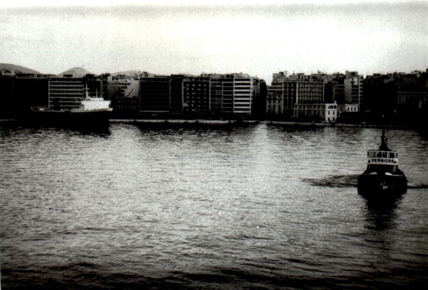 Порт Пирей, 10.-12.01.1986. Фото Александра-Сочи