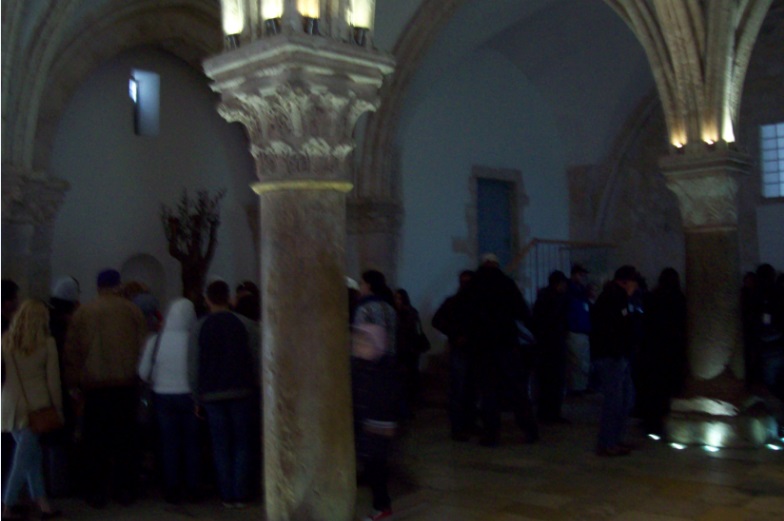 Горница Тайной Вечери
Гробница Царя Давида, ?ерусалим, 22.03.2015
