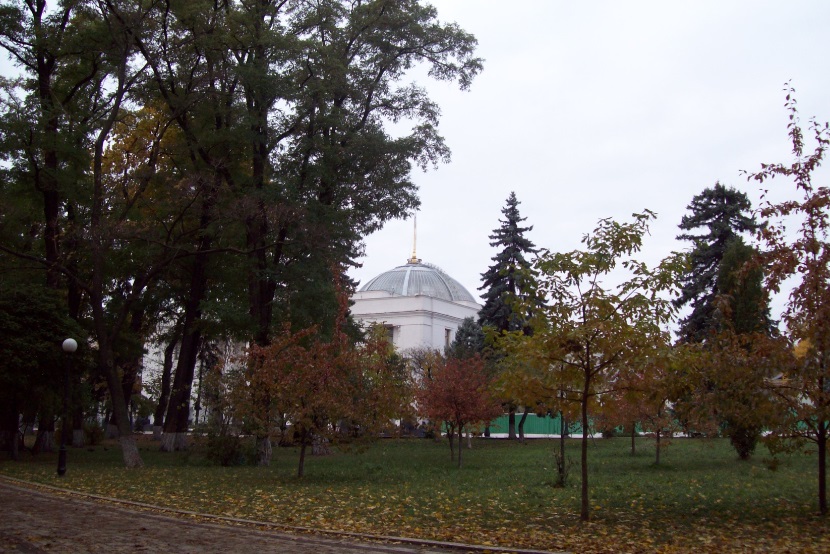 В Мариинском парке, Киев, 25.10.2015

