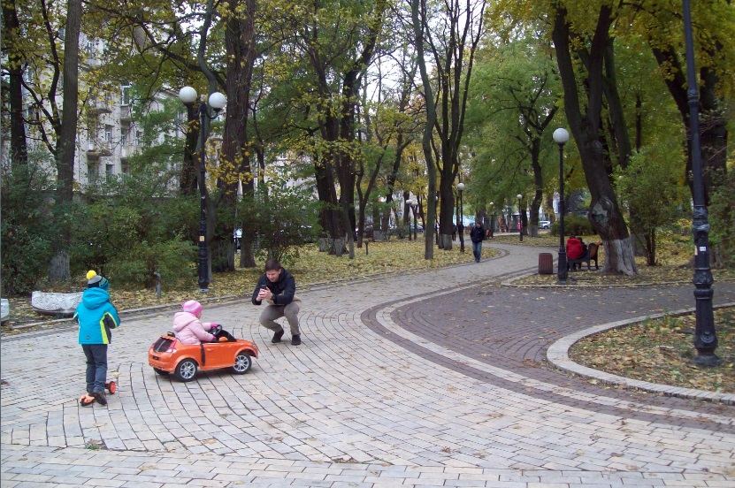 В Мариинском парке, Киев, 25.10.2015
