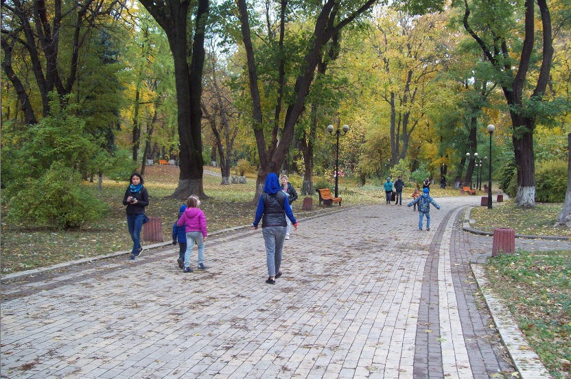 В Мариинском парке, Киев, 25.10.2015
