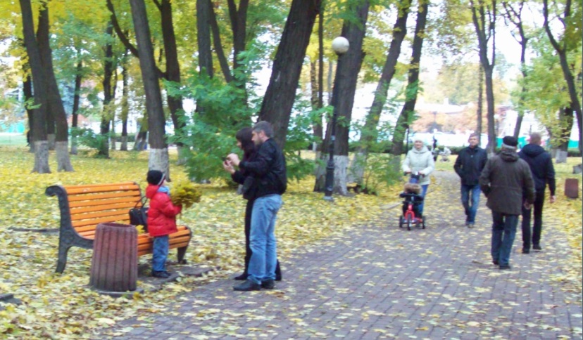 В Мариинском парке, Киев, 25.10.2015
