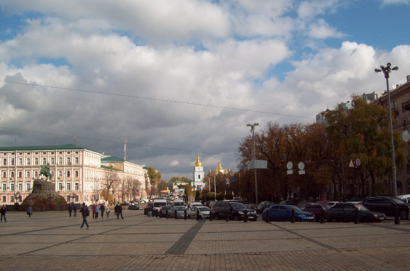 Киев, 26.10.2015. В центре города
