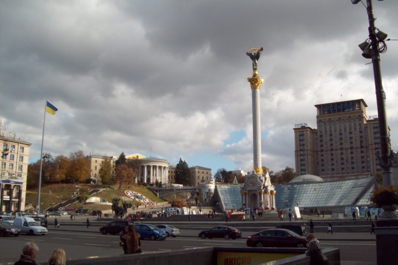 На Майдане Незалежності, Киев, 26.10.2015
