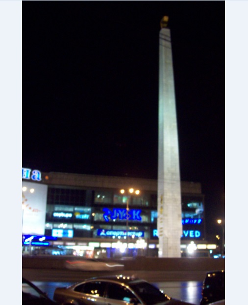На площади Победы, Киев, 26.10.2015
