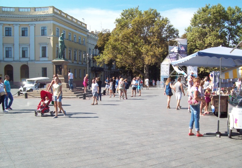 Памятник Дюку Ришелье
Одесса, 04.09.2016
