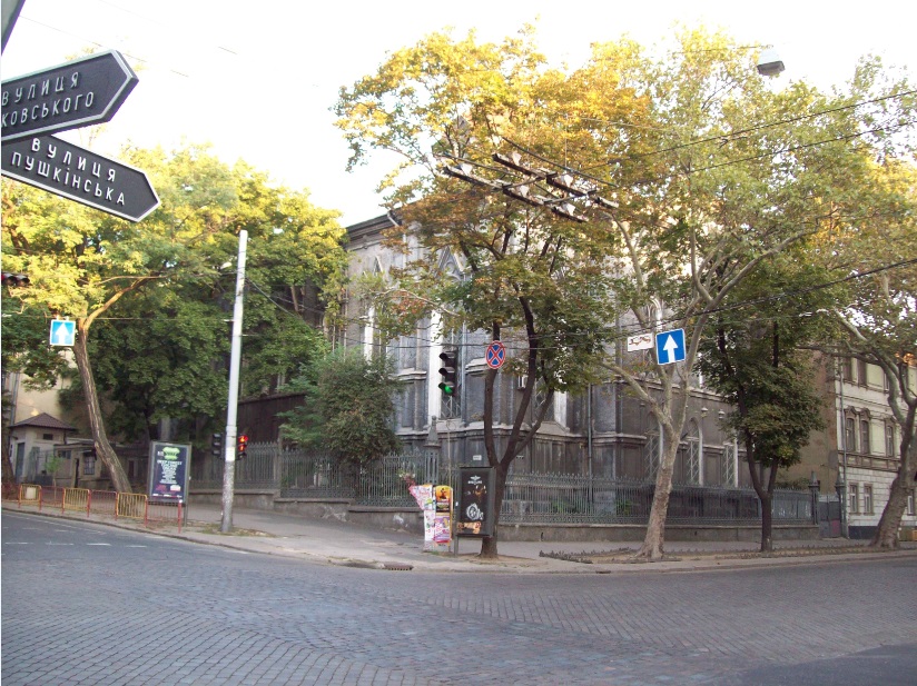Бродская Синагога (недействующая)
В центральной части города. Одесса, утром, 10.09.2016
