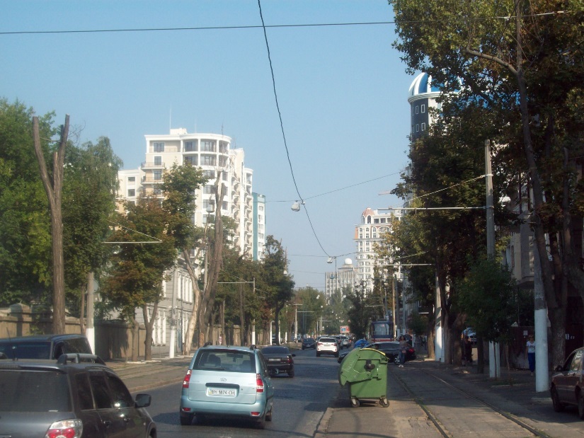 На Французском бульваре. Отрада, центр, часть города
Одесса, 13.09.2016
