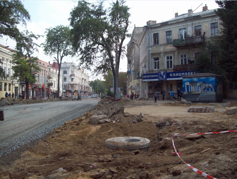 Реконструкция северной части ул. Преображенской
В центральной части города, Одесса, 12.09.2017
