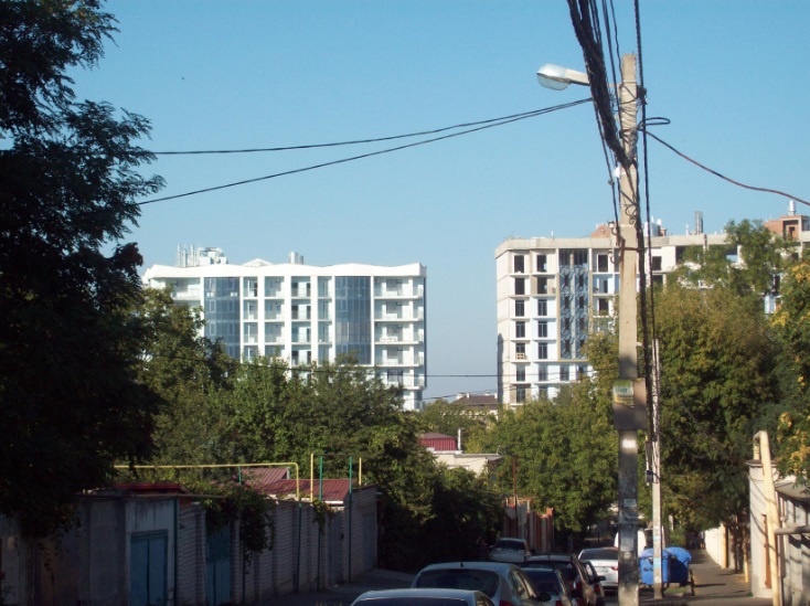 Вид на 10 Станцію Великого Фонтану від сторони 11 Ст.Б.Ф.
Одеса, 16.09.2017
