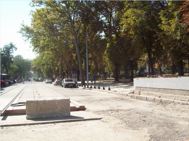 Реконструкція вул. Преображенській
Центральна частина міста. Одеса, 17.09.2017
