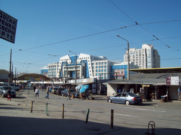 Біля ринку "Привоз". Вулиця Новощепной Ряд
Центральна частина міста. Одеса, 17.09.2017
