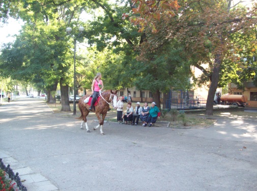 У Прохоровському сквері
Центральна частина міста. Одеса, 17.09.2017
