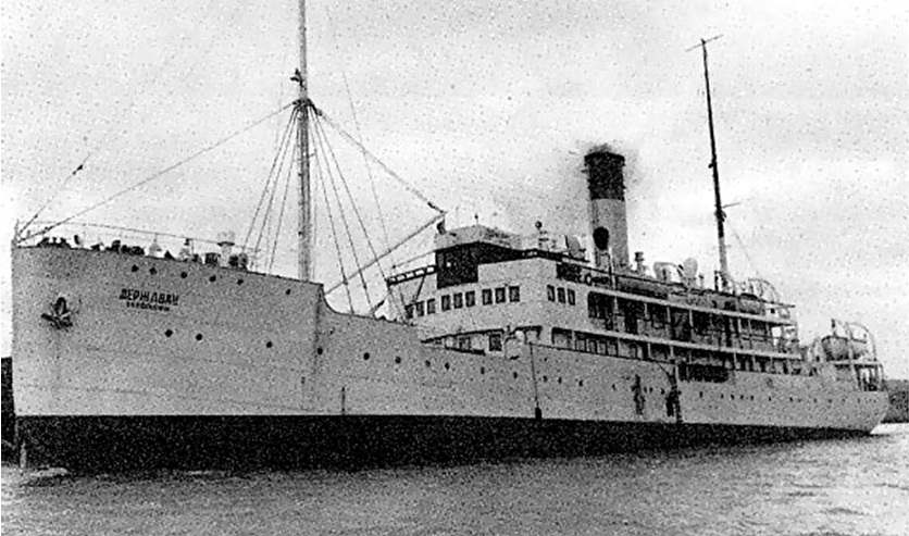 Пароход «Державин»
Перед списанием, 1965 год
Ключевые слова: Пароход, SS, "Nordland", "Державин", 1924